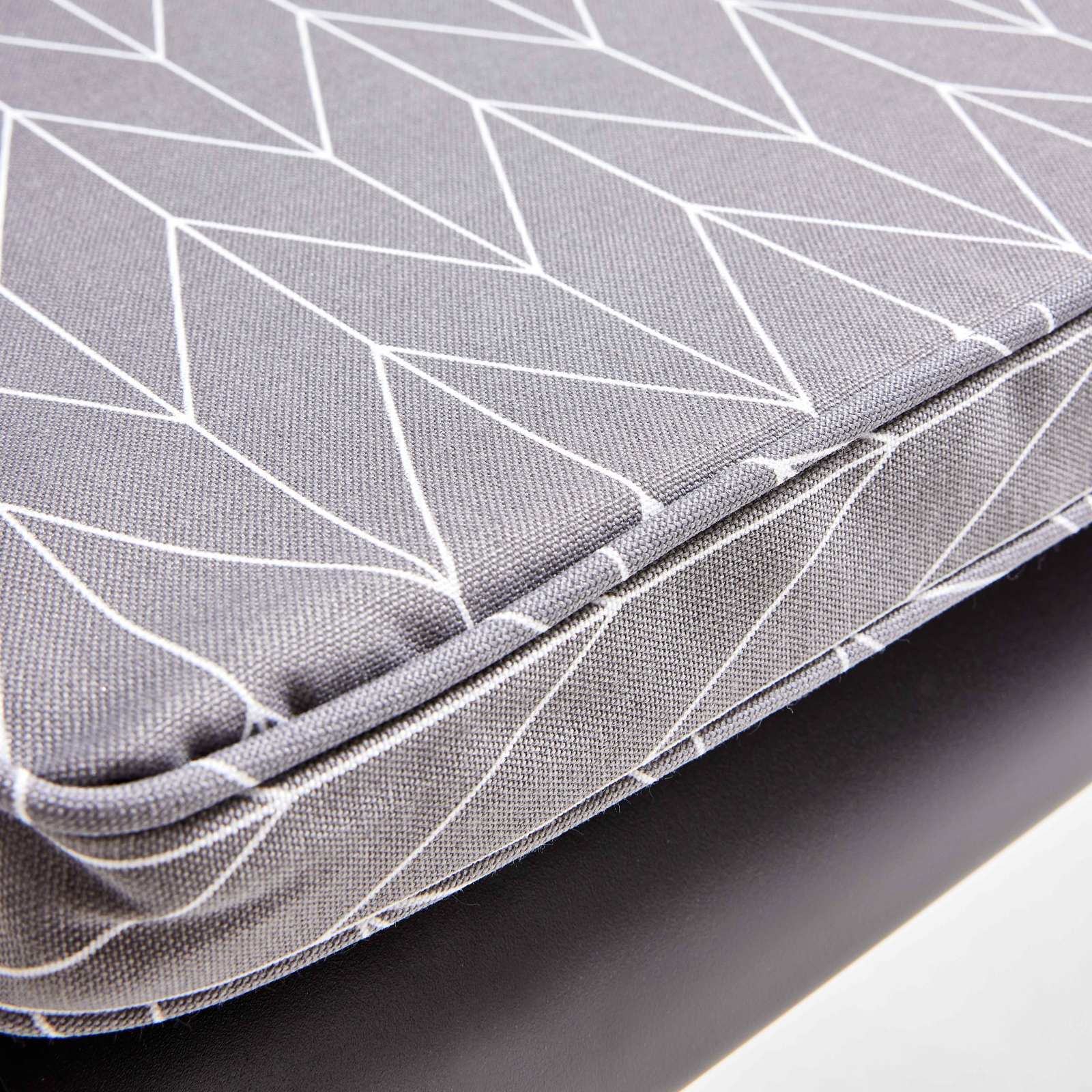 Lot de 4 galettes de chaise d'extérieur à motifs 40 x 40 cm