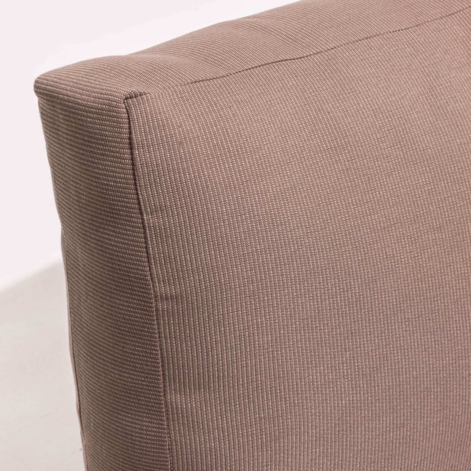 Salon de jardin bas d'angle 6 places en aluminium et bois