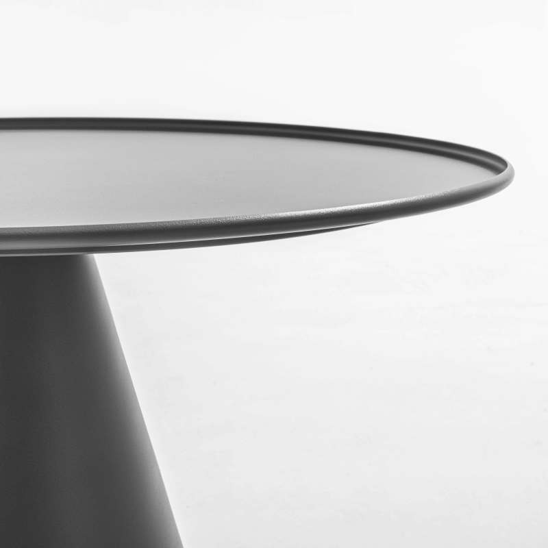 Table basse ronde Ø50 cm en acier (5/6)