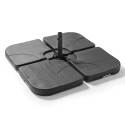 Dalles de parasol remplissable 16 kg