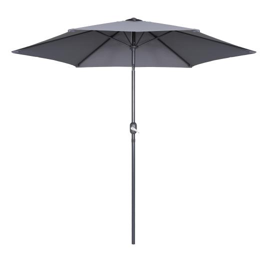 Parasol droit inclinable 180g/m² Ø3 m