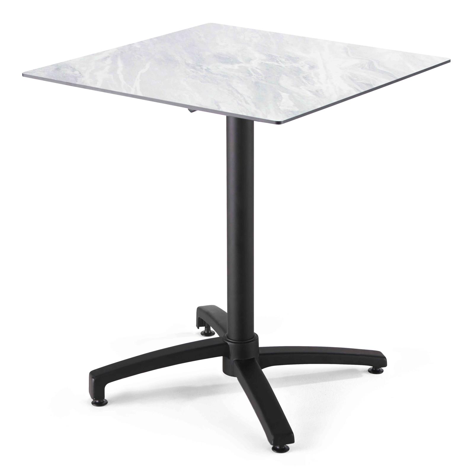 Plateau de table carré 70 x 70 cm en HPL