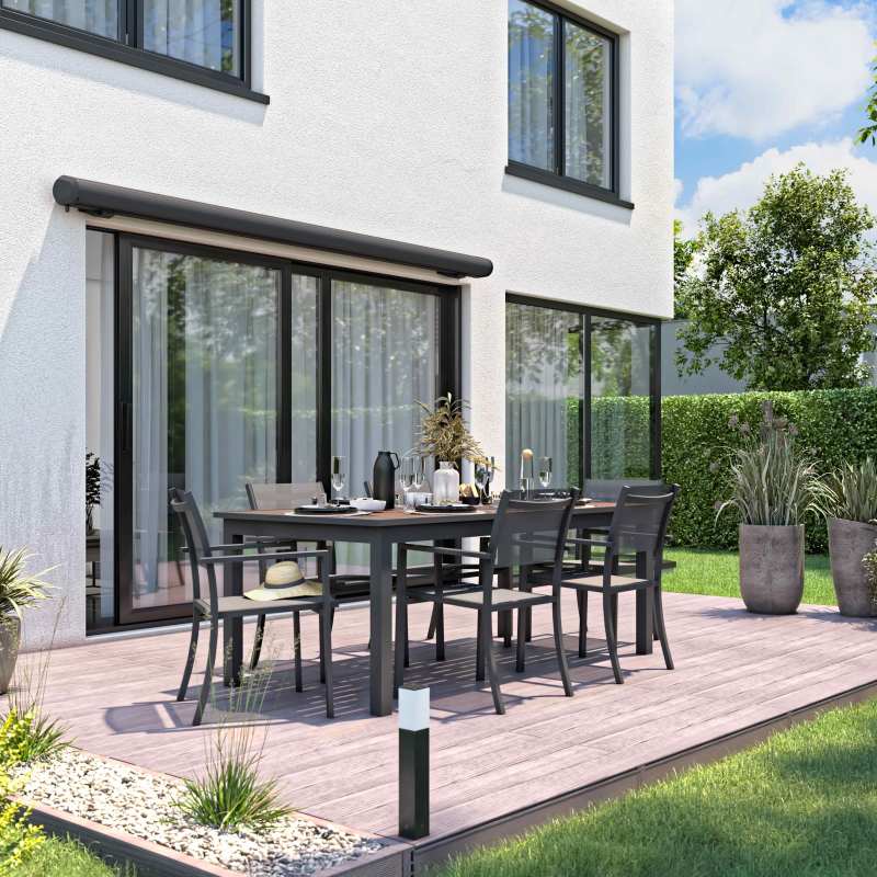 Store banne 2,95 x 2,50 m avec coffre intégral