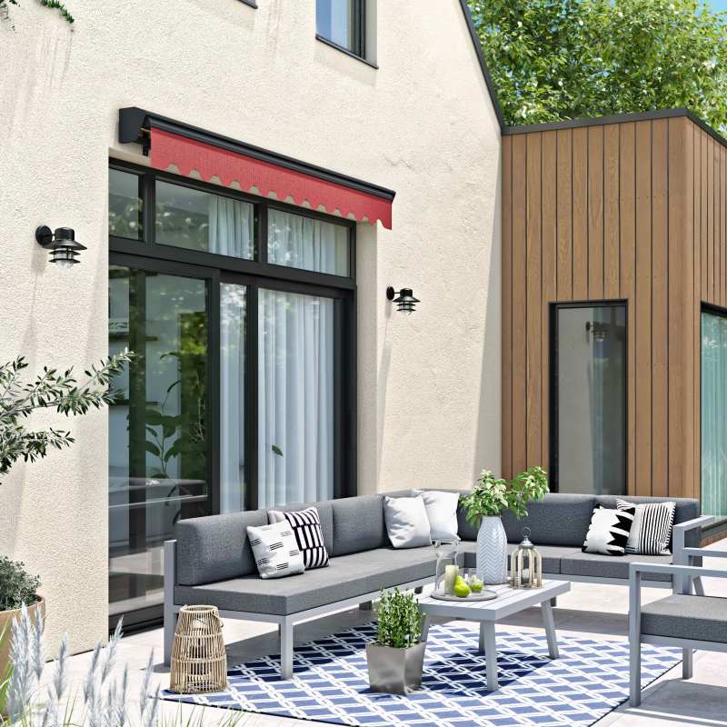 Store banne 2,50 x 2 m avec coffre semi-intégral (6/7)