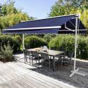 Store double pente avec coffre 3 x 4 m