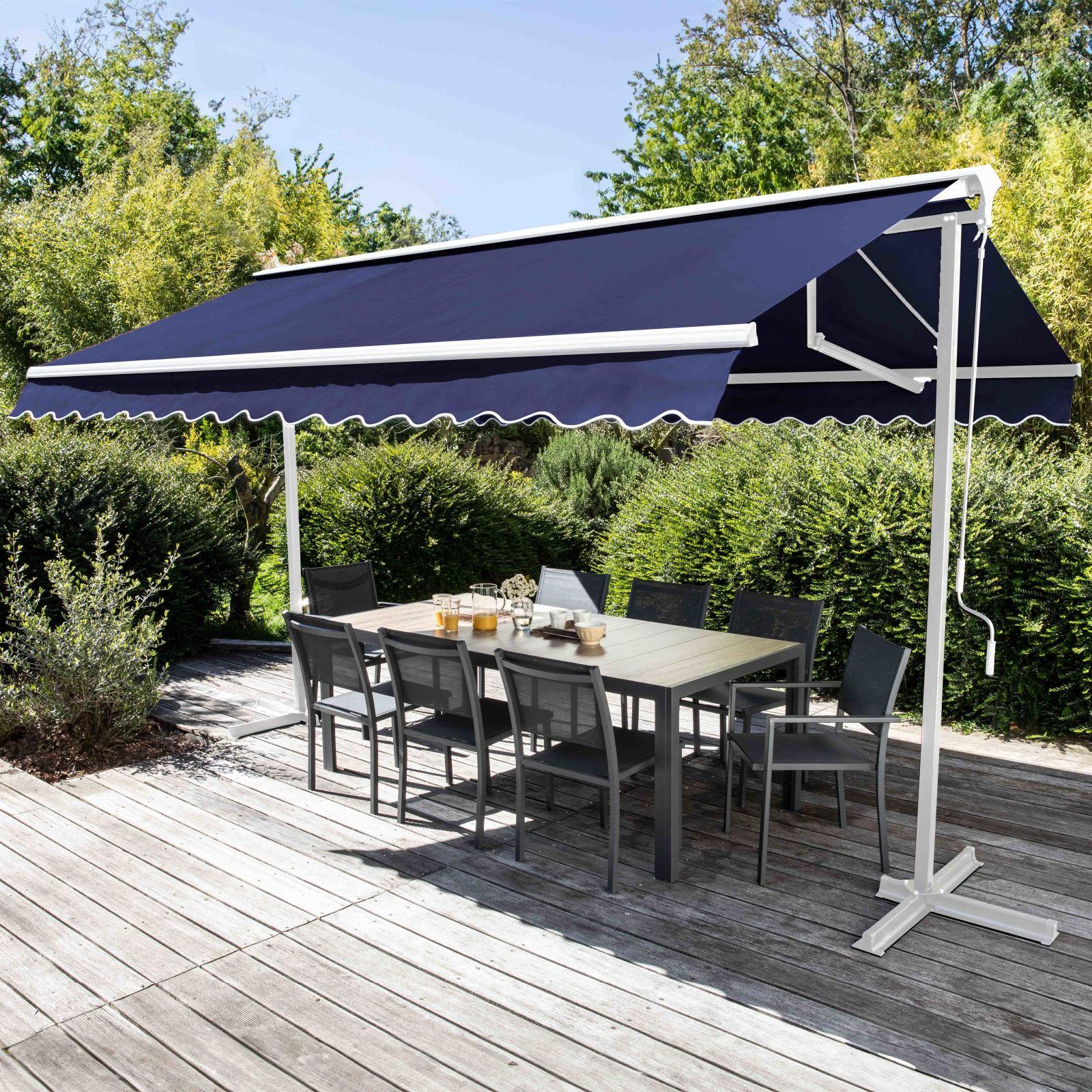 Store double pente avec coffre 3 x 4 m