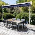 Store double pente avec coffre 3 x 4 m