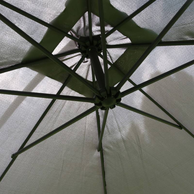 Parasol déporté inclinable carré (3 x 3m) (2/7)