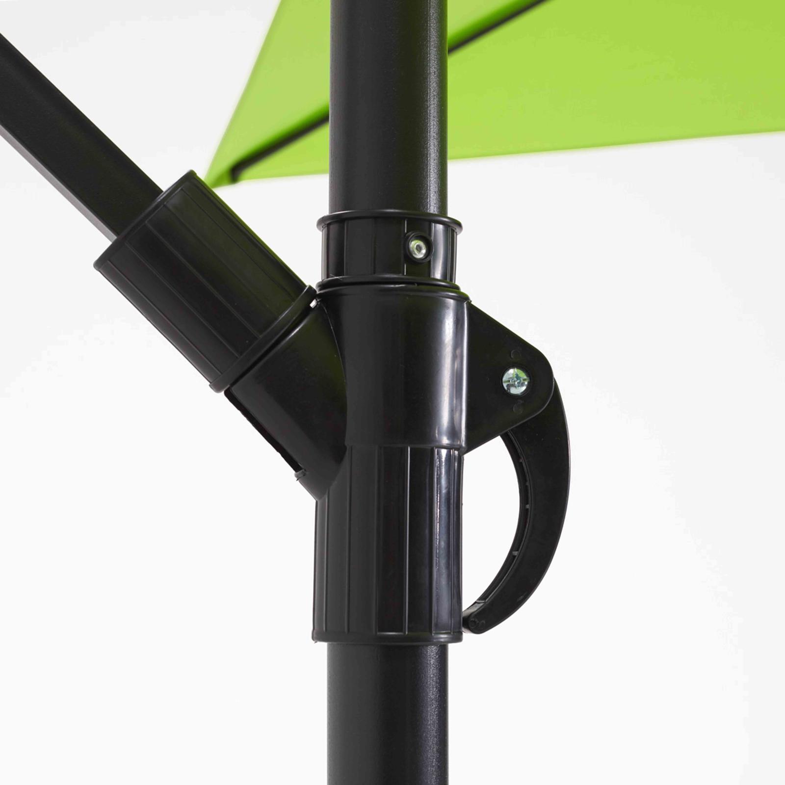 Parasol déporté inclinable carré (3 x 3m)