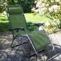 Lot de 2 fauteuils relax, inclinables 2 positions