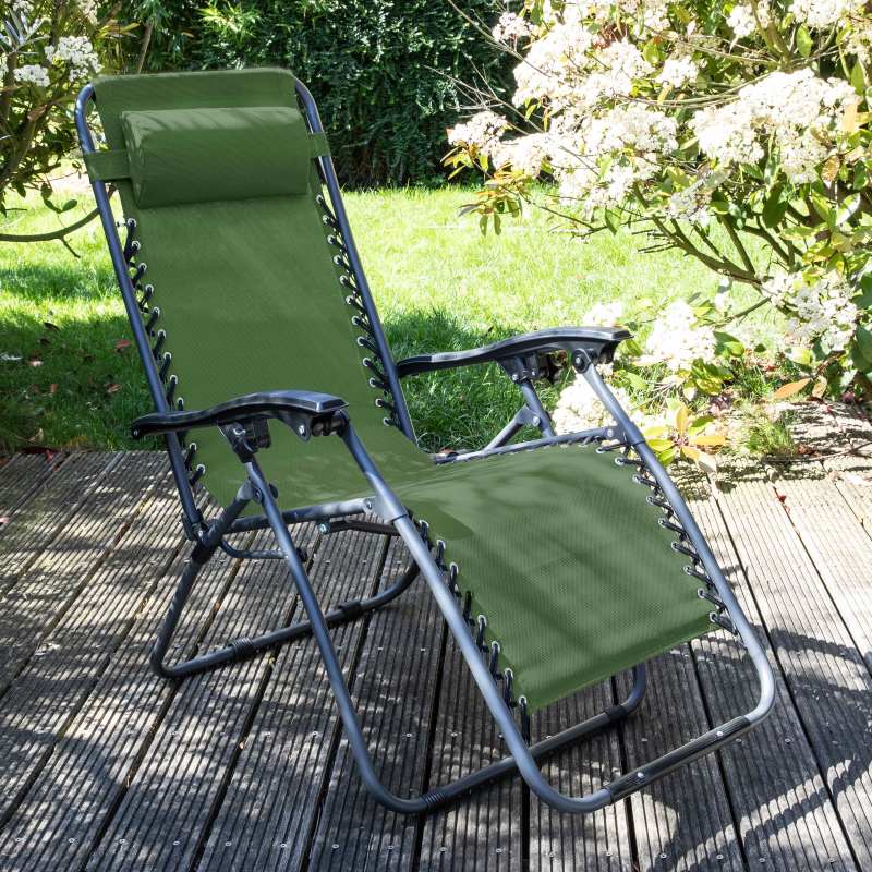 Lot de 2 fauteuils relax, inclinables 2 positions (5/6)
