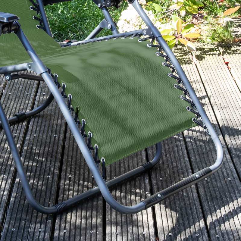 Fauteuil relax pliant, inclinable 2 positions (3/5)