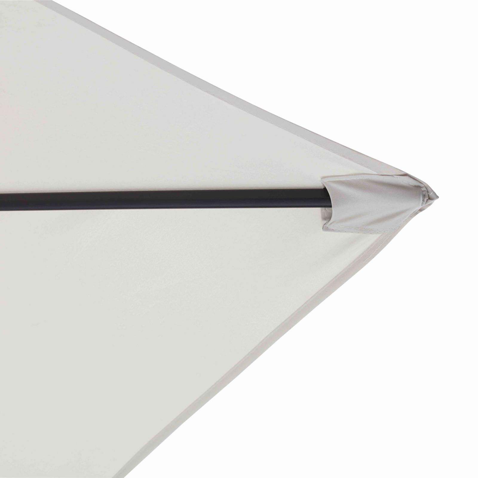 Ensemble parasol déporté inclinable (3 x 3m) + 4 dalles lestées