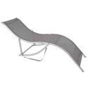 Lot de 4 bains de soleil en textilene