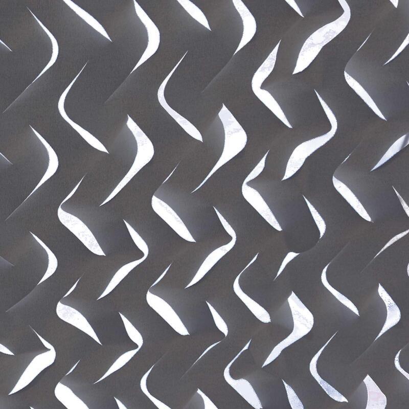 Voile d'ombrage ajourée triangulaire 3,6 x 3,6 x 3,6 m