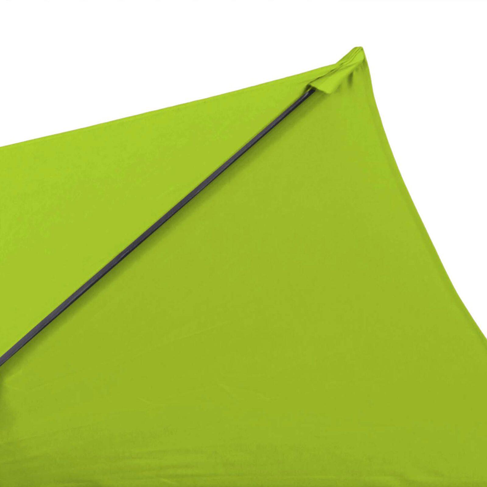 Ensemble parasol droit inclinable (Ø3m) avec pied pliant + 4 dalles à lester remplissables Ensemble parasol droit inclinable (Ø3m) avec pied pliant + 4 dalles à lester remplissables