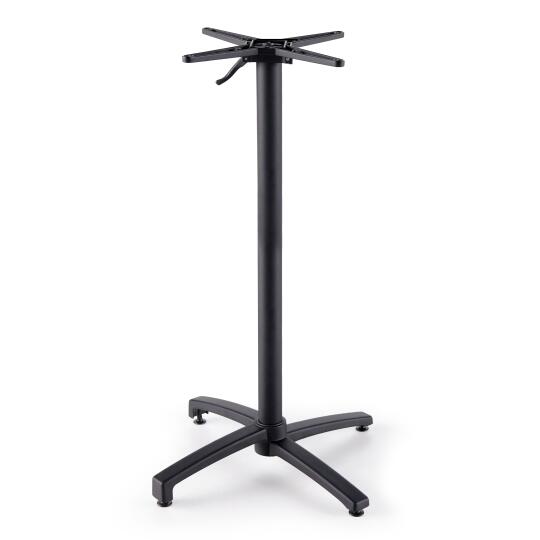 Pied pour table avec système inclinable 108 cm en aluminium | Oviala