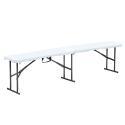 Banc pliable en résine 180 cm