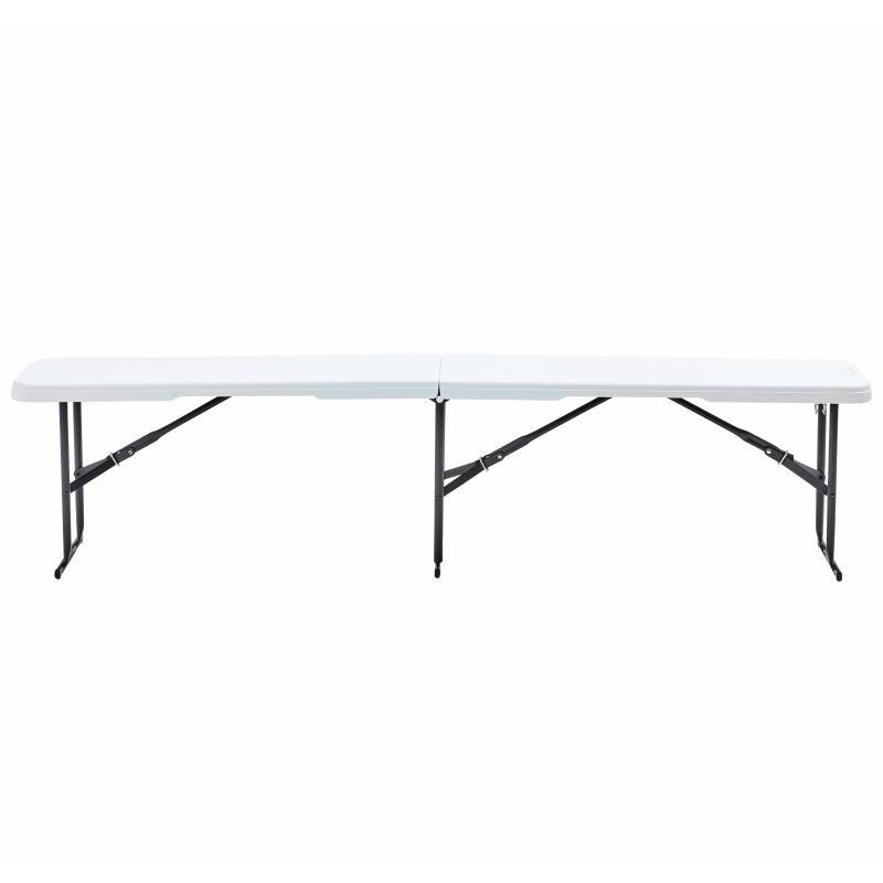 Banc pliable en résine 180 cm