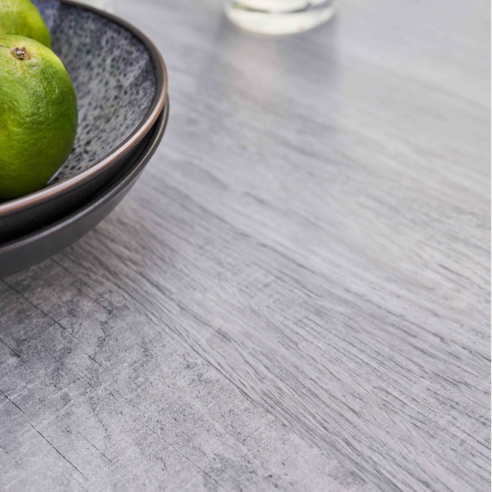 Table de jardin en céramique effet bois grisé (230 x 95 x 74 cm) Table de jardin en céramique effet bois grisé (230 x 95 x 74 cm)