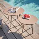 Table basse de jardin ronde Ø50 x 34 cm