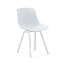 Lot de 4 chaises d'extérieur scandinave