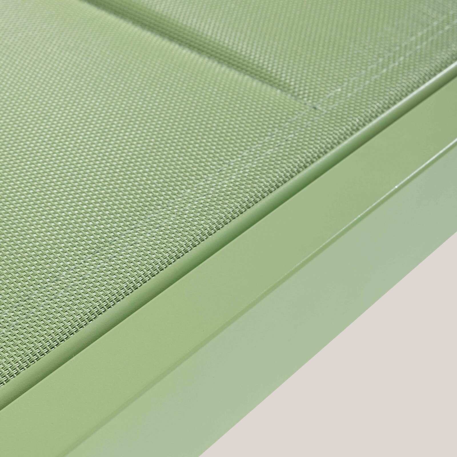 Lot de 2 bains de soleil avec roues, inclinables 5 positions