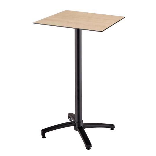 Table haute de jardin carrée 60 x 60 cm inclinable en HPL