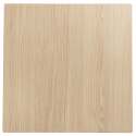 Table haute de jardin carrée 60 x 60 cm inclinable en HPL