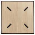 Table haute de jardin carrée 60 x 60 cm inclinable en HPL
