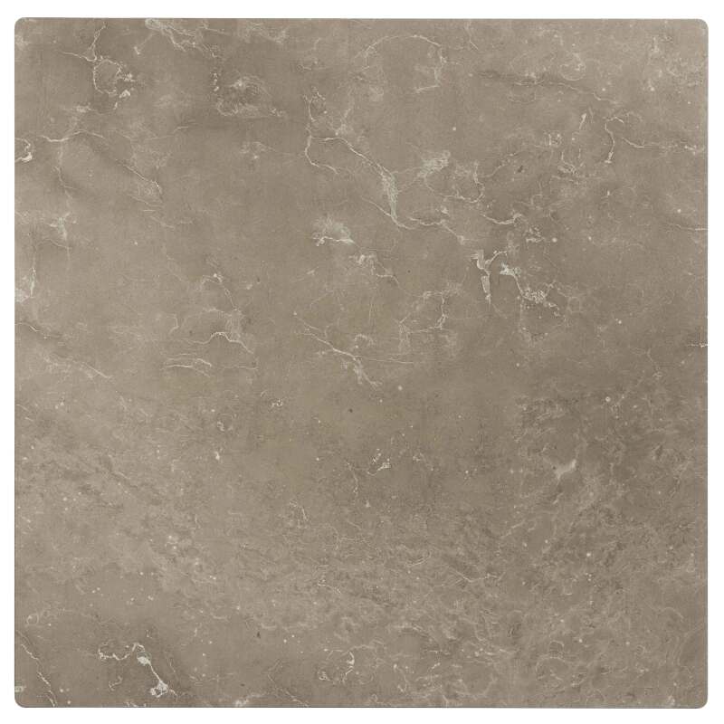 Table de jardin carrée 60 x 60 cm avec pied blanc inclinable en HPL (5/7)