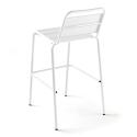 Chaise de bar haute en métal