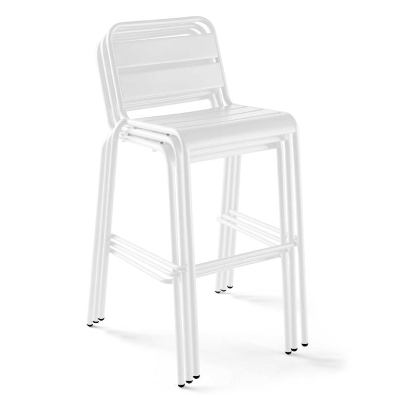 Chaise de bar haute en métal