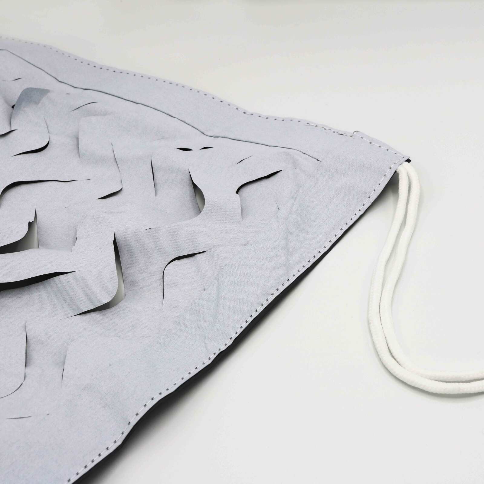 Voile d'ombrage ajourée réversible rectangulaire 3 x 4 m