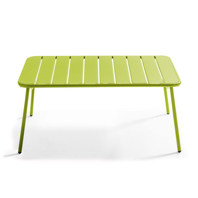 Table basse de jardin rectangulaire 90 x 50 cm