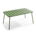 Table basse de jardin rectangulaire 90 x 50 cm