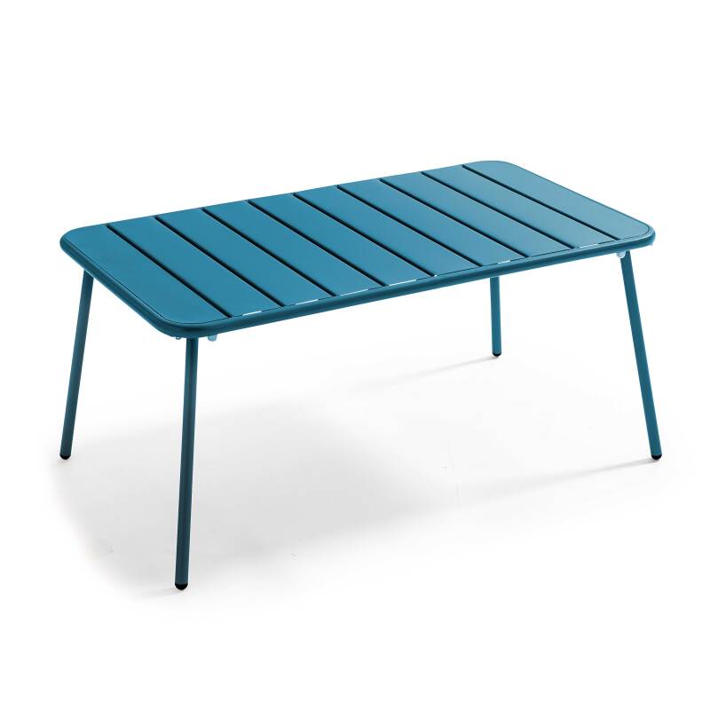 Table basse de jardin rectangulaire 90 x 50 cm (2/6)