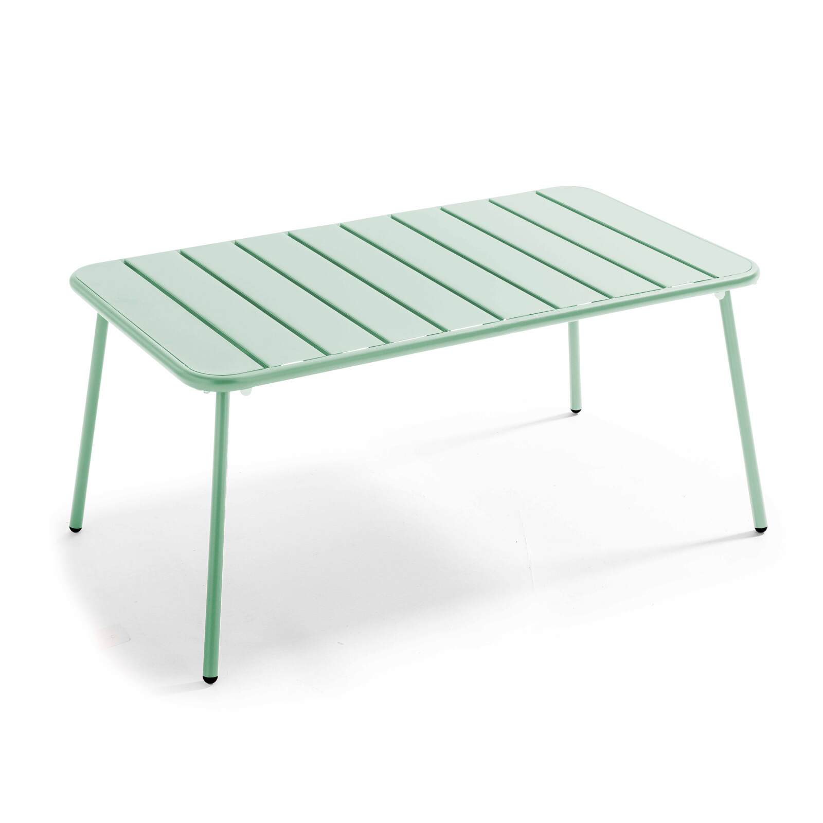 Table basse de jardin rectangulaire 90 x 50 cm