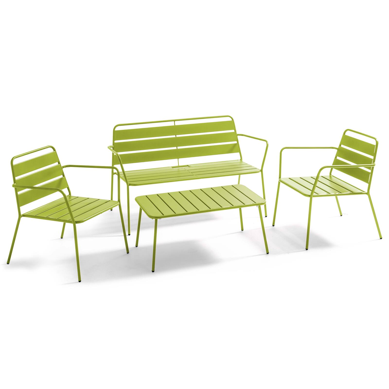 Table basse de jardin rectangulaire 90 x 50 cm