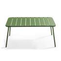 Table basse de jardin rectangulaire 90 x 50 cm