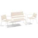 Table basse de jardin rectangulaire 90 x 50 cm