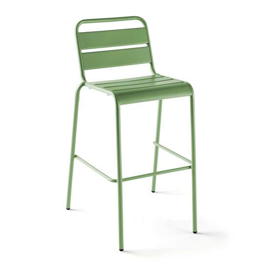 Chaise de bar haute en métal