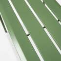 Banc de jardin en acier thermolaqué
