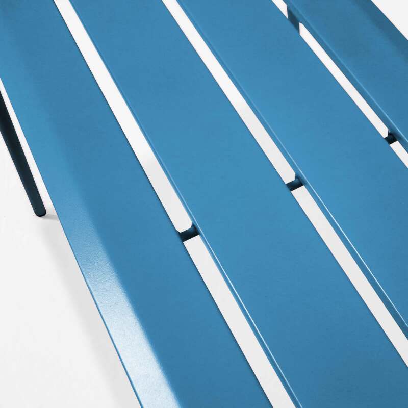 Banc de jardin en acier thermolaqué (3/5)