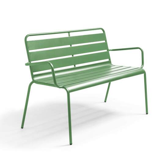 Banc de jardin en métal