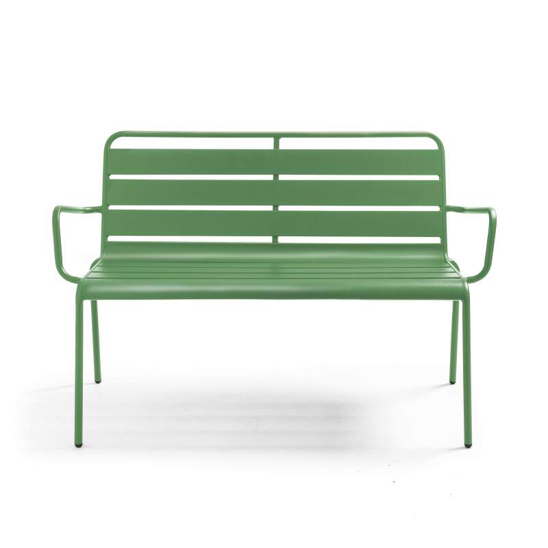 Banc de jardin en métal