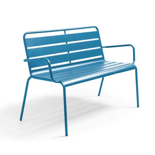 Banc de jardin en métal