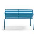 Banc de jardin en métal