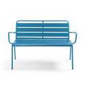 Banc de jardin en métal