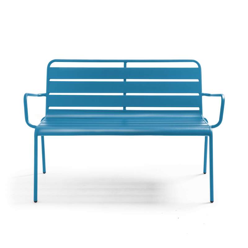 Banc de jardin en métal